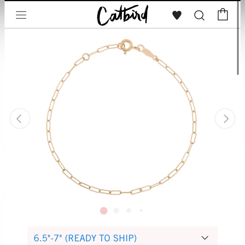 Catbird 1979 Bracelet 6.5-7”